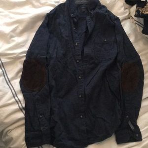 J Crew button up with elbow patches!!!!